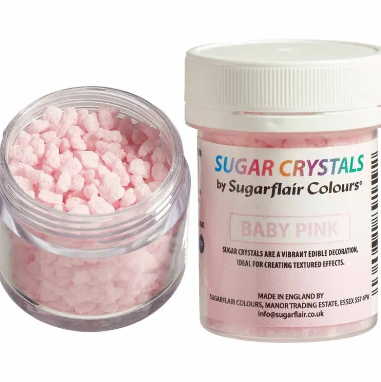 Cristaux de Sucre Rose 40g - Sugarflair