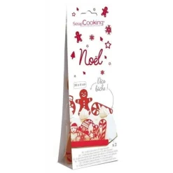 Déco bûche de Noël - ScrapCooking