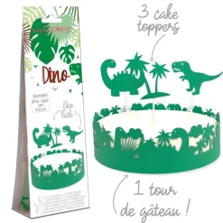 Déco gâteau Dinosaure - ScrapCooking