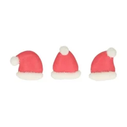 Décoration en sucre Père Noël x8 - Funcakes