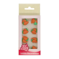 Décors en Sucre Carotte (x16) - Funcakes