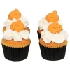 Décors en sucre Citrouille x8 - FunCakes