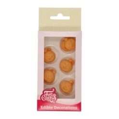 Décors en sucre Citrouille x8 - FunCakes