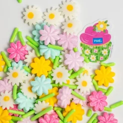 Décors en Sucre Fleurs 60g - PME