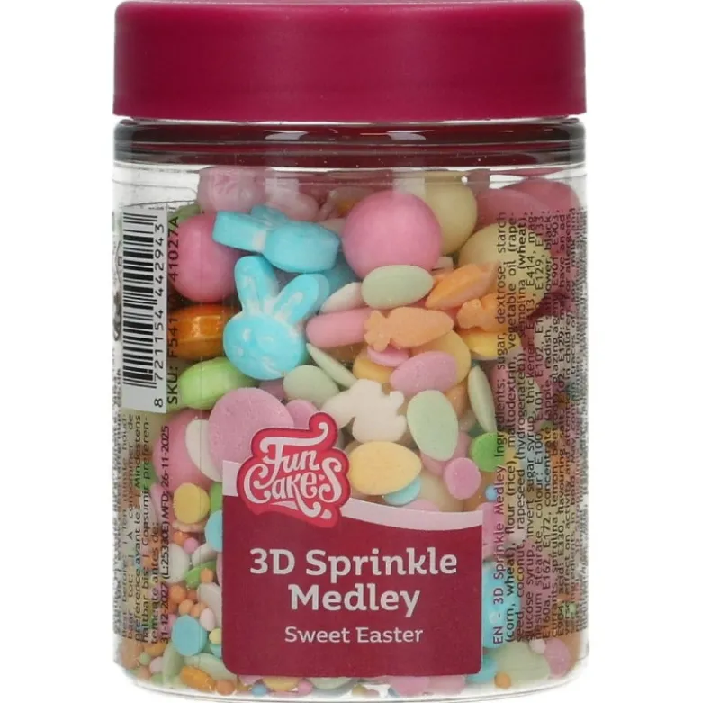 Décors en Sucre Mix Pâques 70g - Funcakes