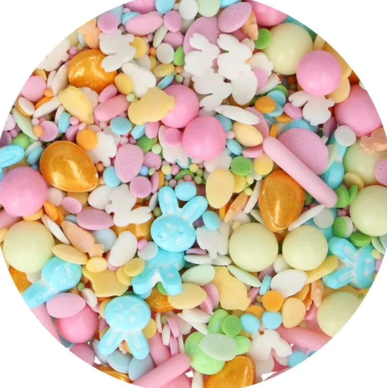 Décors en Sucre Mix Pâques 70g - Funcakes
