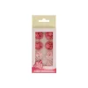 Décors sucre fleurs roses x64 - FunCakes