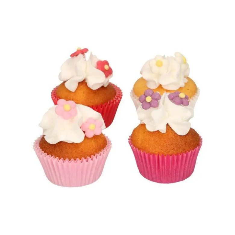 Décors sucre fleurs x24 - FunCakes