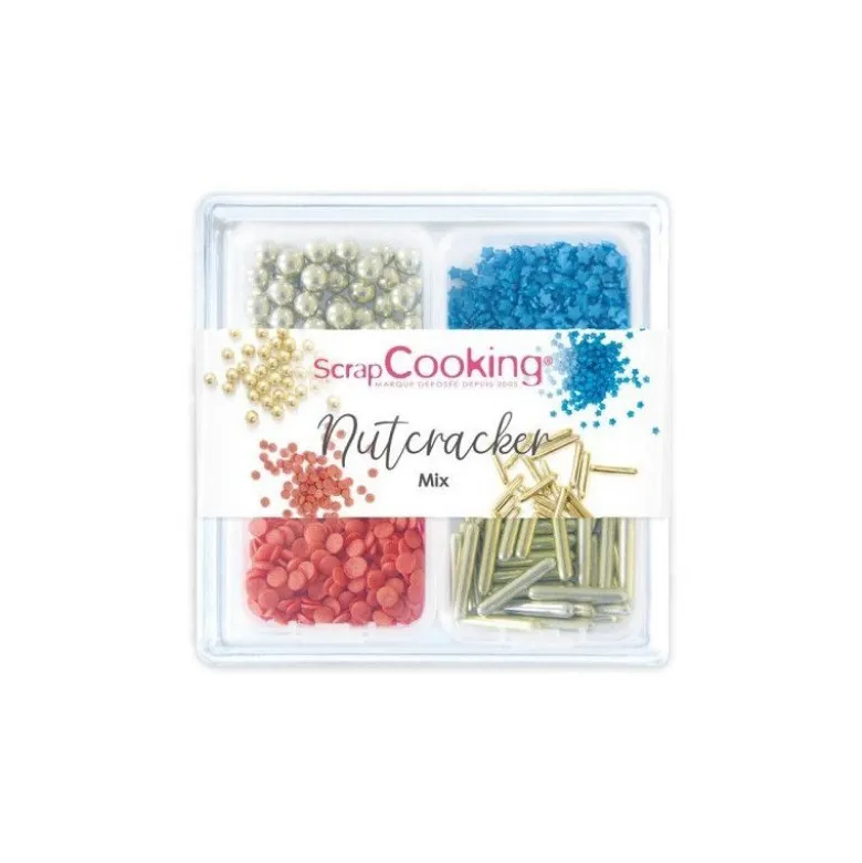 Décors sucrés Casse-noisette Mix 45g - ScrapCooking
