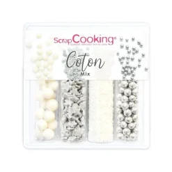 Décors sucrés Cotton Mix 61g - ScrapCooking