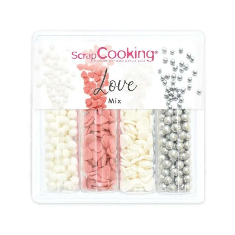 Décors sucrés Love Mix 70g - ScrapCooking