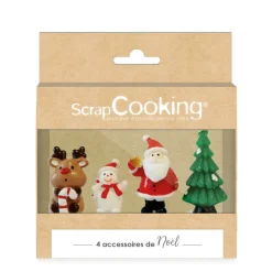 4 Décors Sweet Xmas - ScrapCooking