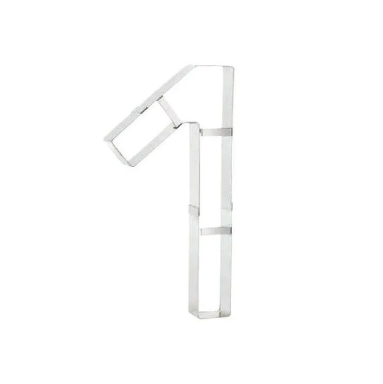 Découpoir Chiffre 1 inox Number Cake