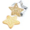 Découpoir et embosseur bois Etoile - ScrapCooking