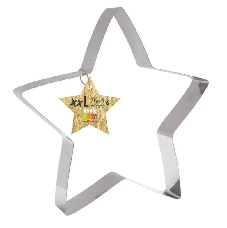 Découpoir Etoile inox XXL - ScrapCooking