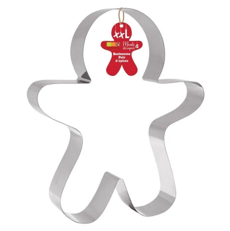 Découpoir Ginger inox XXL - ScrapCooking