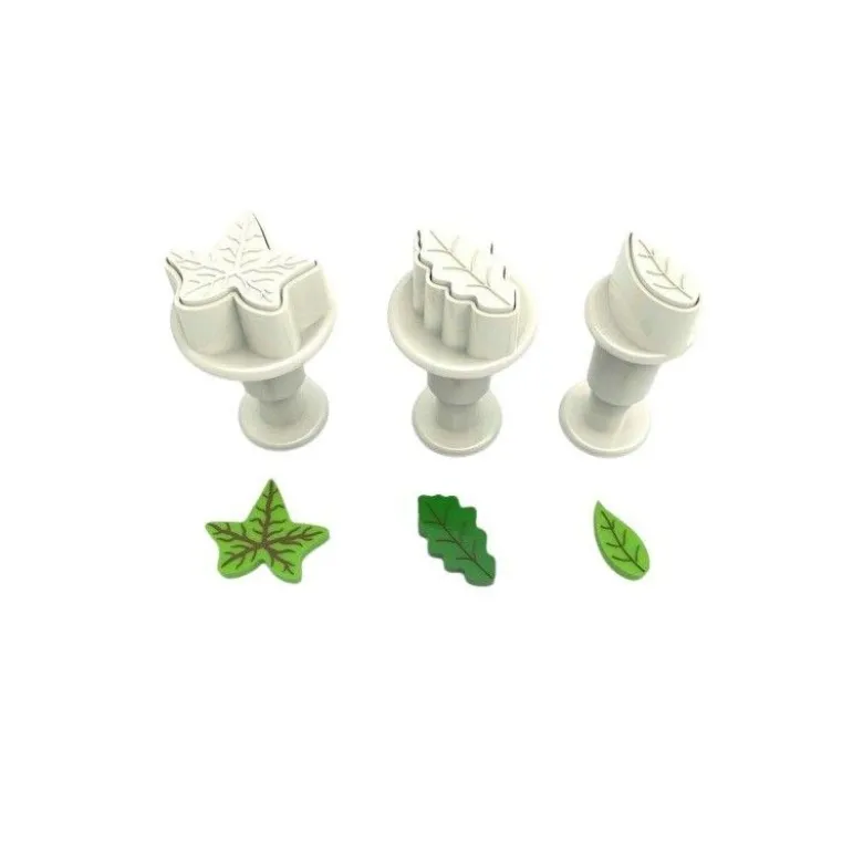Découpoir éjecteur Feuille x3 - Dekofee