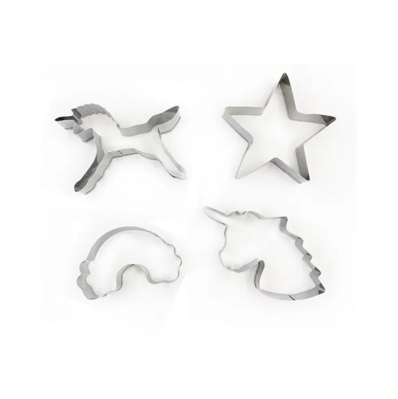 Découpoir Licorne inox x4 - Patisse