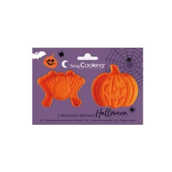 Découpoirs Halloween Araignée & Citrouille - ScrapCooking