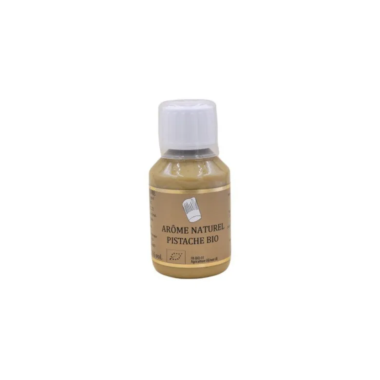 DDM Courte Arôme alimentaire BIO naturel pistache 115ml - Selectarome