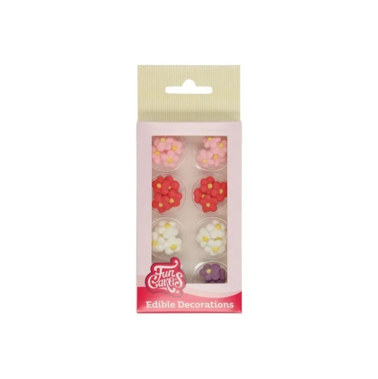 DDM Courte Décors sucre fleurs x24 - FunCakes