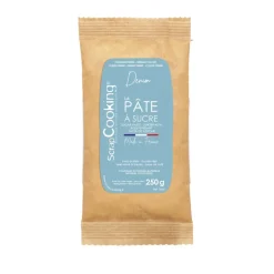 DDM Courte Pâte à sucre bleu denim 250g - ScrapCooking