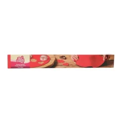 DDM Courte Rouleau Pâte à Sucre 36cm Rouge - Funcakes