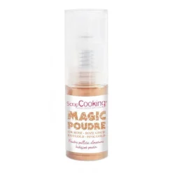 DDM Courte Spray colorant or rose Magic poudre 7g colorant alimentaire de surface - ScrapCooking
