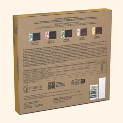 DDM Dépassée Coffret 50 Carrés Chocolat Noir et Lait - Valrhona
