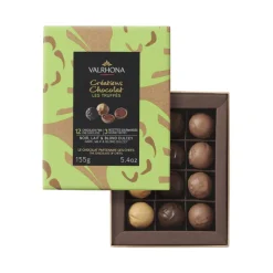 DDM Dépassée Coffret 12 Truffes 3 Chocolats - Valrhona