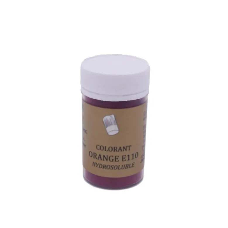 DDM Dépassée Colorant alimentaire poudre orange 25g - Sélectarôme