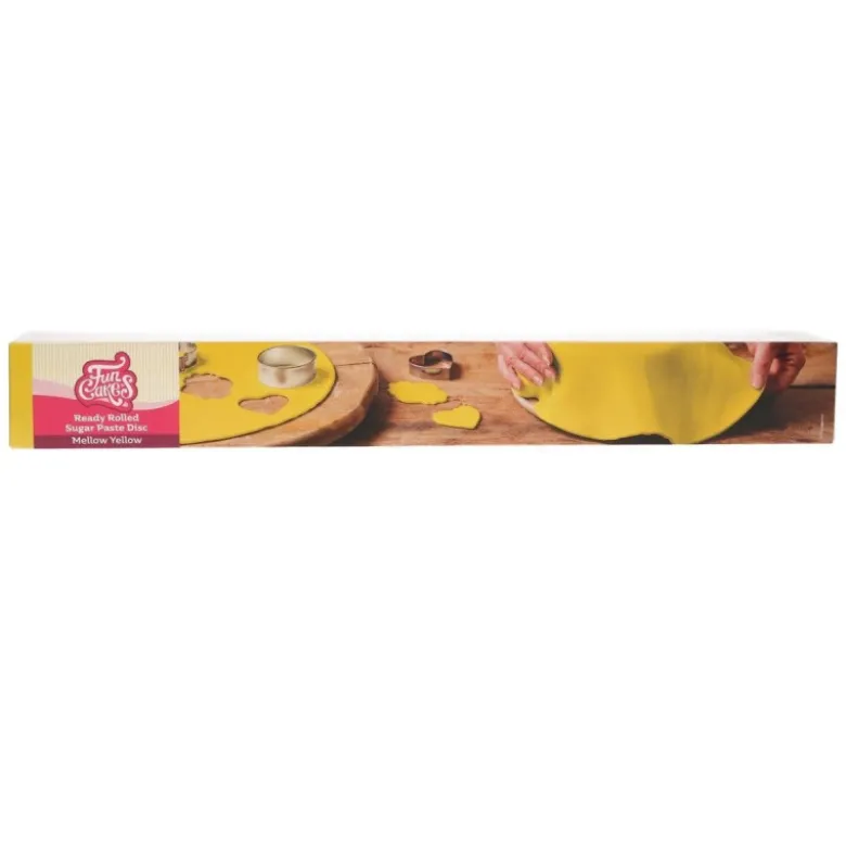 DDM Dépassée Rouleau Pâte à Sucre Jaune - Funcakes