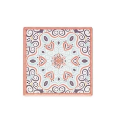 Dessous de verre Fleurs Terracotta - Kitchen Craft