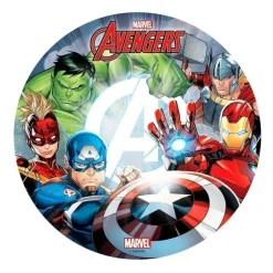 Disque azyme Avengers 20cm - Dekora