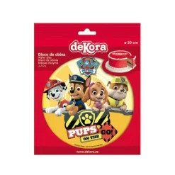 Disque azyme Pat' Patrouille 20cm - DeKora