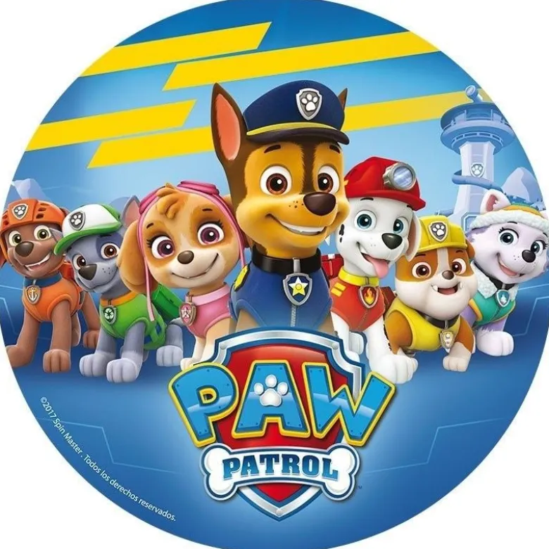 Disque azyme Pat'Patrouille 20cm - DeKora