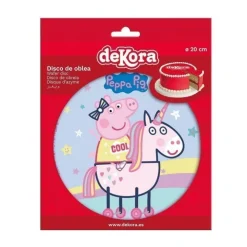 Disque azyme Peppa Pig 20cm - DeKora