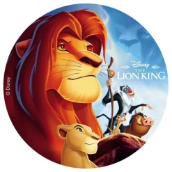 Disque azyme Roi Lion 20cm