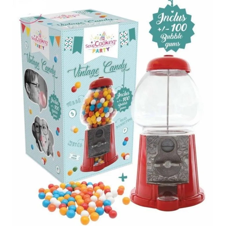 Distributeur de bonbons "Vintage Candy" - ScrapCooking