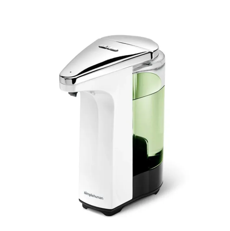 Distributeur de savon automatique blanc - Simplehuman