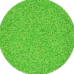 DLUO Dépassée Mini billes en sucre vert 80g - FunCakes