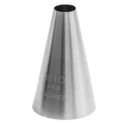 Douille Pâtissière Unie Inox Ø 10 mm - Gobel