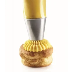 Douille Religieuse tube inox sortant - Silikomart
