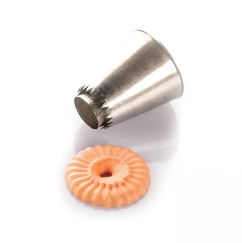 Douille Religieuse tube inox rasant - Silikomart