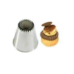 Douille Religieuse tube inox rasant - Silikomart