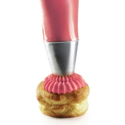 Douille Religieuse tube inox rasant - Silikomart