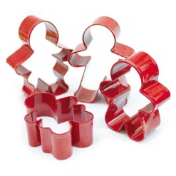 Emporte-pièce bonhomme pain d'épices x4 - ScrapCooking