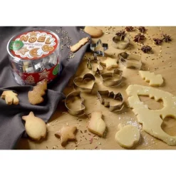 Emporte-pièce inox Noël x18 - Patisse