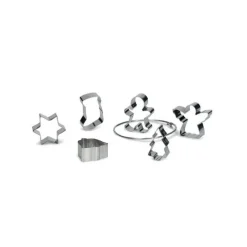 Emporte-pièce Noël inox x6 - Patisse