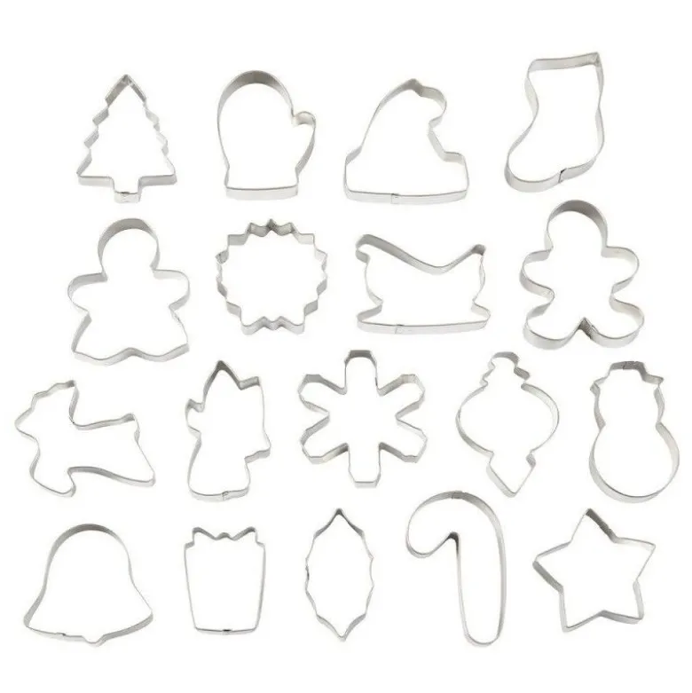 Emporte-pièce Noël x18 - Wilton